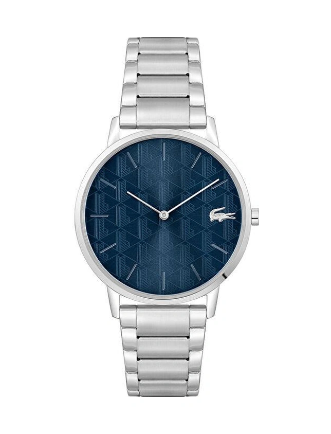 Lacoste Lac2011305 Erkek Kol Saati Gümüş - Beyaz