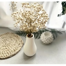 Minimal Beyaz Bohem Dekoratif Vazo