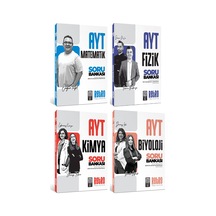 2026 Model Ayt Sayısal Soru Bankası Seti Matematik Fizik Kimya Biyoloji 4lü Set Retro Yayınları