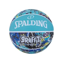 Spalding Blue Graffiti Sz7 2021 Basket Topu 84373z