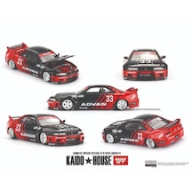 Mini Gt Kaido House Nissan Skyline Gt-r R33 Kaido Works Advan 191 1/64