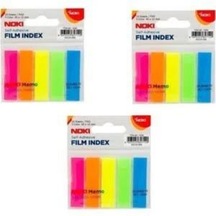 Noki Memo 5 Renk Film Index 3'lü
