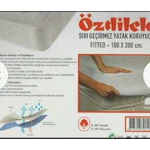 Özdilek 100X200 Sıvı Geçirmez Yatak Koruyucu Alez Fitted