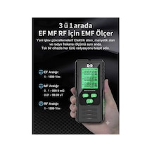 Radyasyon Lcd Test Algılama Sar Manyetik Alan Ölçüm Cihazı Elektromanyetik Yoğunluk Ölçme Tarama De