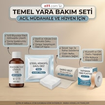 Yara Bakım Seti - İlkyardım Seti Midi Boy Beyaz