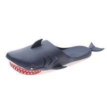 Quirky Köpekbalığı Yumuşak Burunlu Plaj Ayakkabısı Lacivert