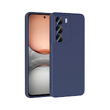 Realme C75 Kılıf Yumuşak Silikon Kamera Korumalı Lansman Pazarplus Lacivert