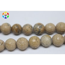 Jasper Taşı Faset Kesim Dizi 12Mm (9943)