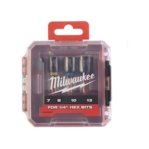 Milwaukee Shockwave Hex Lokma Seti 7-8-10-13mm