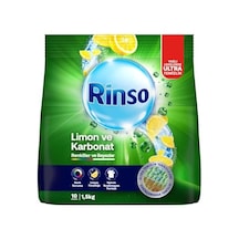 Rinso Toz Çamaşır Deterjanı Limon Ve Karbonat Renkliler Ve Beyazlar İçin 1,5 Kg