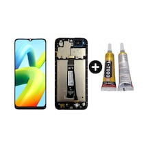 Xiaomi Redmi A1 Plus Uyumlu Çıtalı Lcd Ekran Dokunmatik + B7000
