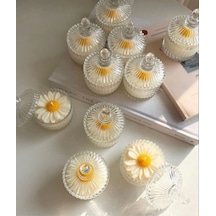 Bernami Mum Pinterest Dekoratif Mum Papatya 1 Adet, Kapağı Ile 2 Parçadır Diğer