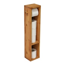 Ahşap Tuvalet Kağıdı Standı Wc Banyo Kağıtlıgı