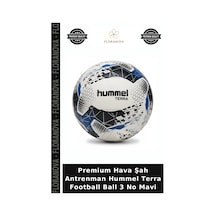Premium Hava Antrenman Hummel Terra Football Ball 3 No Mavi