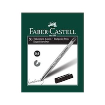 Faber Castell Tükenmez Kalem 1440 0.8 Mm Siyah - 50 Adet