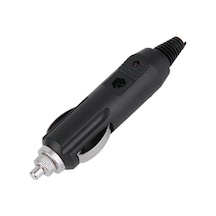 12V Oto Çakmak Soket Fişi Erkek Sigortalı Led Göstergeli