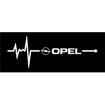Opel Napız Kalp Kelebek Cam Için Sticker Yapıştırma