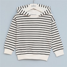 Wanex Erkek Çocuk Uzun Kol Sweatshirt - 16641 Siyah
