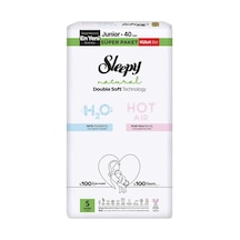 Sleepy Natural Db Soft Süper Külot Bez No 5 11-18 Kg 40'lı - 4 Adet Tarı 4 - 5 Numara