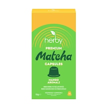 Herby Premium Matcha Mango Aromalı Kapsül 10'lu 15 G - 4 Adet Tarı