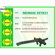 Devirdaim Borusu Clıo-kng-mgn Iı-logan-sandero 1.5dcı Plastik Neıman 8200557831/ 8200089768/ 8200041141