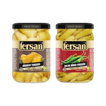 Fersan Biberiye Ve Yakan Biber Turşusu 370 Cc 2 Li Set