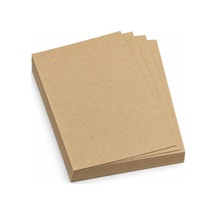 A4 Kraft Kağıdı, 100 Adet, 21 X 29,7 Cm, Kahverengi, Hobi, El İşi, Çizim Ve Hediye Notları İçin