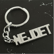 Nejdet İsimli Anahtarlık Gümüş
