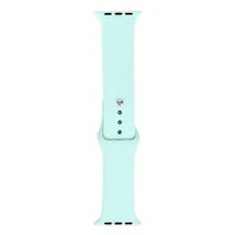 Apple Watch Uyumlu  Ultra 49mm Band Serisi Klasik Kordon Silikon Strap Kayış - Emerald Green