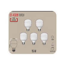Ct-4329 Torch Led Ampül 5 Adet
