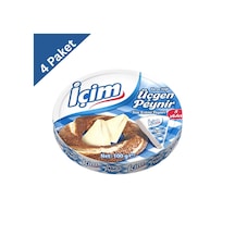 İçim Yarım Yağlı Üçgen Peynir 100 G X 4 Adet - Hafif Ve Dengeli Atıştırmalık