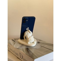 Sevimli Kedi Telefon Tutucu - Esnek Kedi Standı Sevimli Telefon Standı
