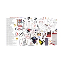 772 Parça Profesyonel Full + Full Pdr Boyasız Göçük Onarım Seti