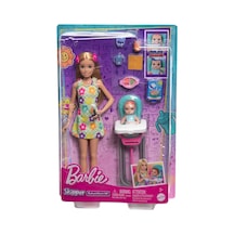 Barbıe Bebek Bakıcısı Bebeği Ve Aksesuarları Oyun Setleri - Sarı Standart