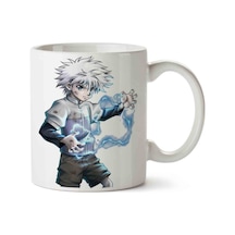 Hunter X Hunter Killua 2 İki Tarafı Baskılı Kupa Bardak.jpg Çok Renkli