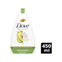 4 Adet Dove Duş Jeli Avokado Kelendula 450 Ml Diğer