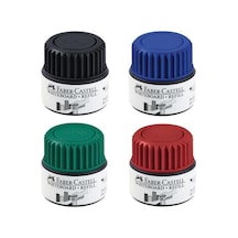 Faber-castell Grip Beyaz Tahta Kalemi Refil Kırmızı Çok Renkli