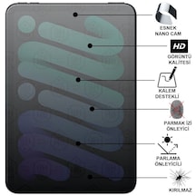 iPad 6.nesil Mrjn2tu/a Uyumlu Mat Kırılmaz Cam Nano Ekran Koruyucu