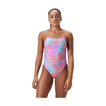 Speedo Alov Digi Vbk Af Purple Kadın Yüzücü Mayosu 8-1284318093 Mor Mor