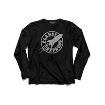 Futurama Planet Express Shıp Uzun Kollu Tişört (512977634)