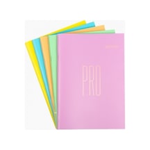 Text Pastel Defter Pp Kapak 80 Yaprak Kareli A4