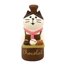 Çikolatacı Kedi Mini Figür
