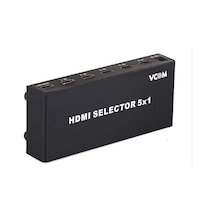 Vcom Dd435 5Pc 1Mn Monitör Hdmı Switch Metal
