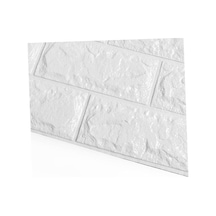 Askımo - 3d Tuğla Desenli Kendinden Yapışkanlı Duvar Paneli 58x38 Cm Diğer