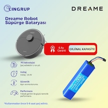 Dreame D9 Robot Süpürge Uyumlu Batarya 5200 Mah -
