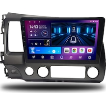 Carplayer Honda Civic Fd6 2007-2011 Uyumlu Android Multimedya 6gb Ram 128gb Hafıza