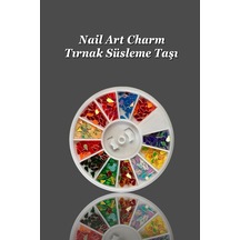 Tırnak Süsleme Taşı - Yüz Süsleme Taşı - Nail Art Süs Taşı - Nail Art Charm Çarm Yp243