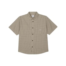 Obey Bigwig Otis Woven Gömlek - %100 Pamuk, - Erkek Modası Çok Renkli