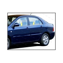Ebal Otomotiv Toyota Corolla Uyumlu Krom Cam Çıtası 4 Prç. 2002-2007 P. Çelik
