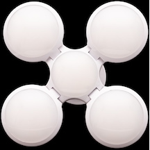 Kes475 30w Led Küre Ampül E27 Beyaz Işık